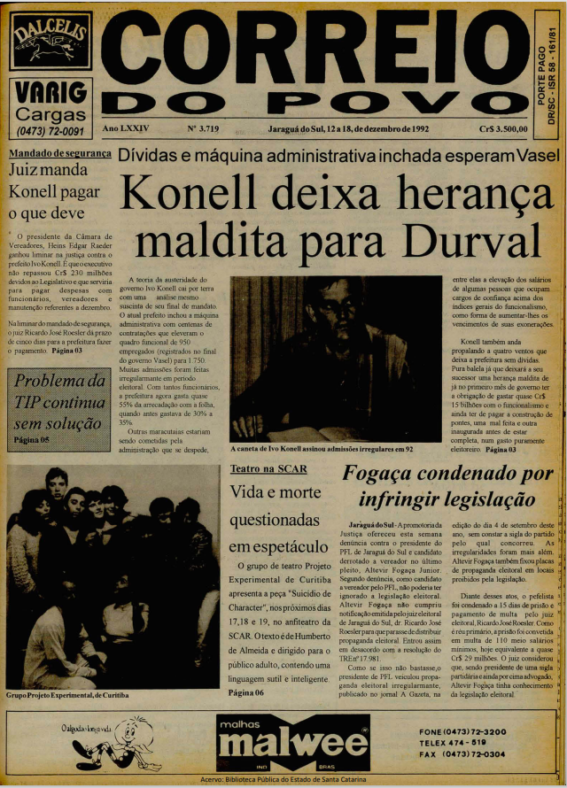 Jornal Digital O Correio do Povo edição 923719