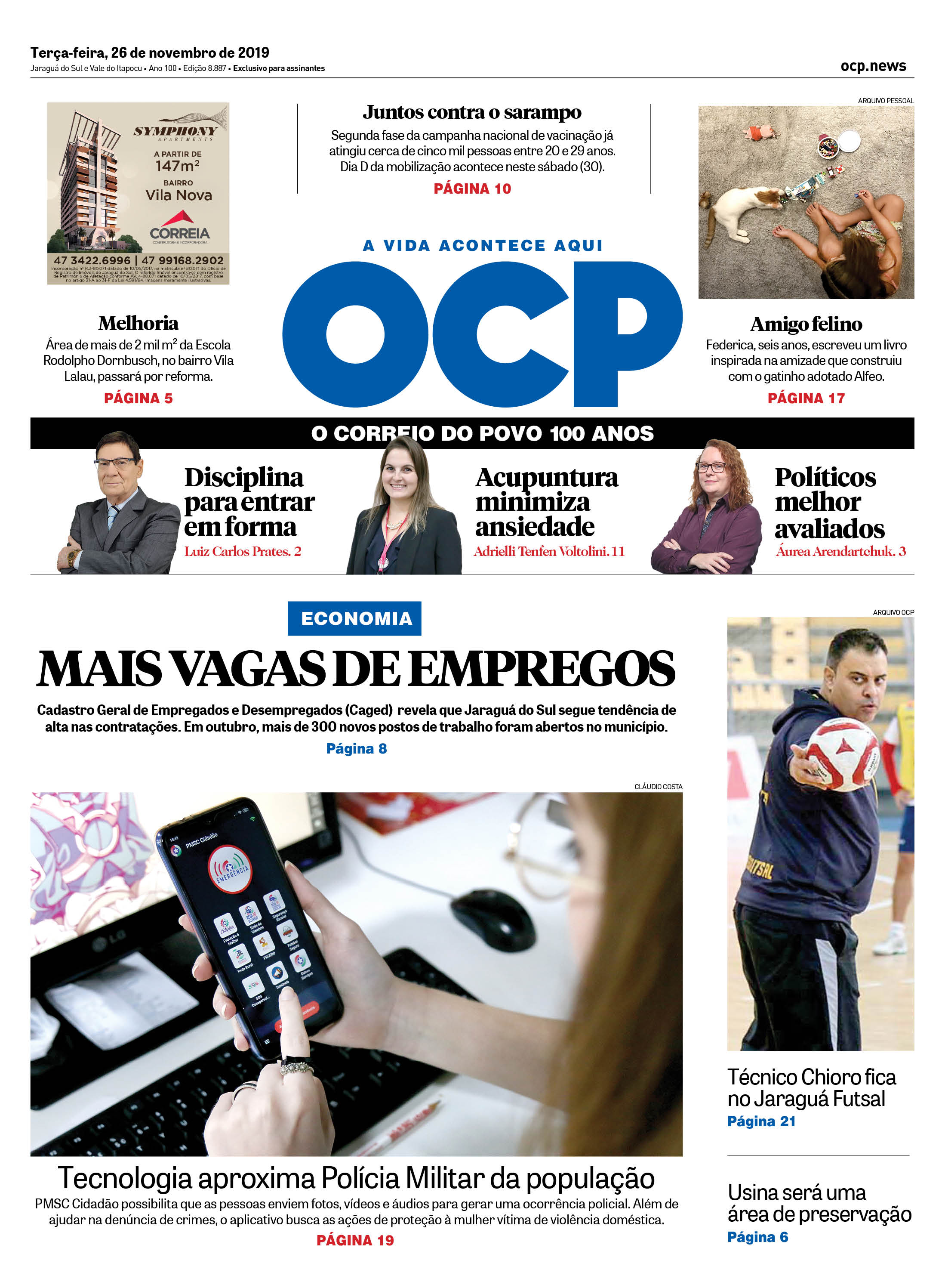 Jornal Digital O Correio do Povo edição 261119