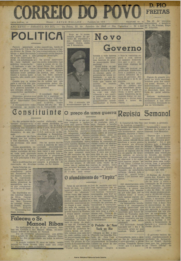 Jornal Digital O Correio do Povo edição 461320