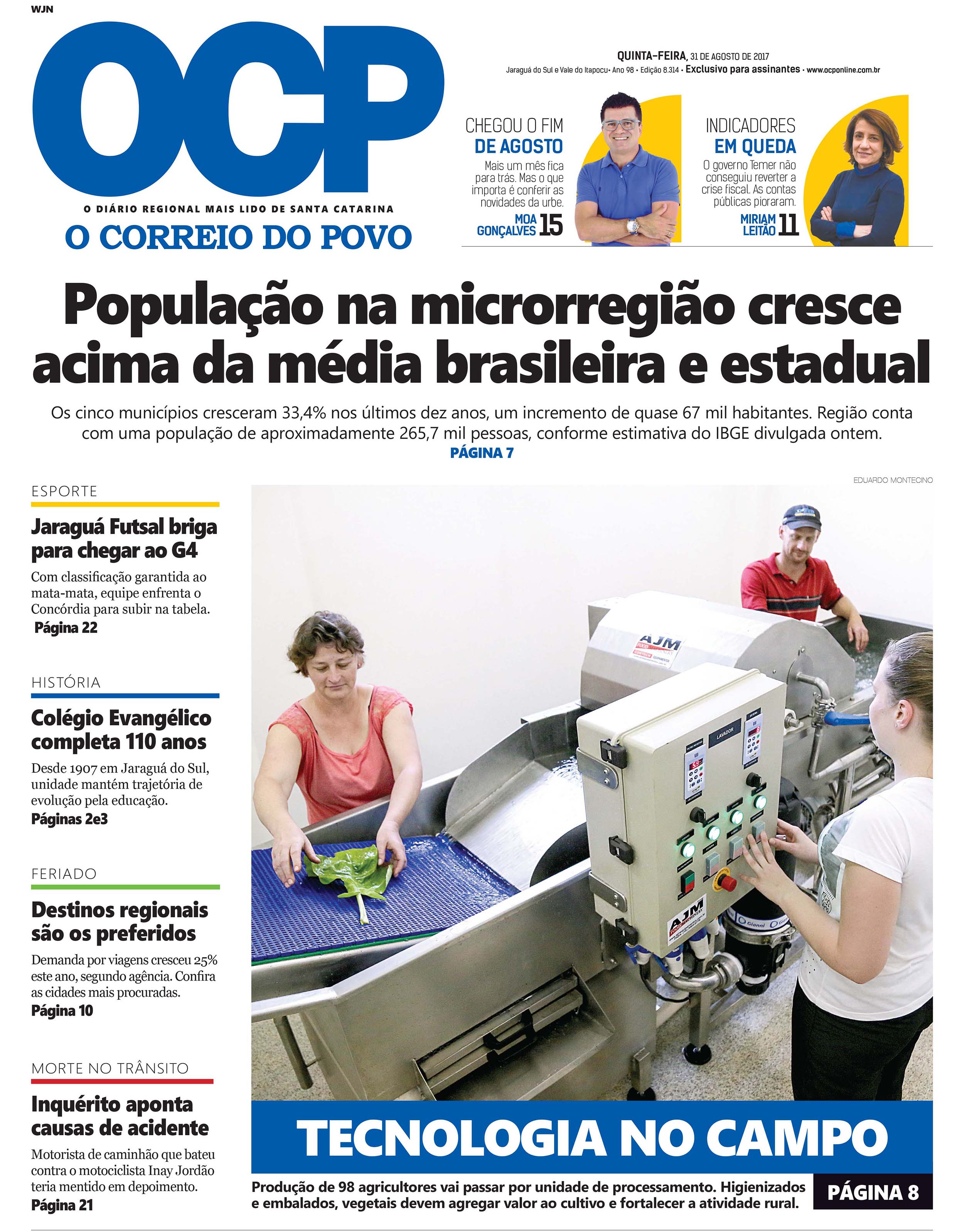 Jornal Digital O Correio do Povo edição 310817