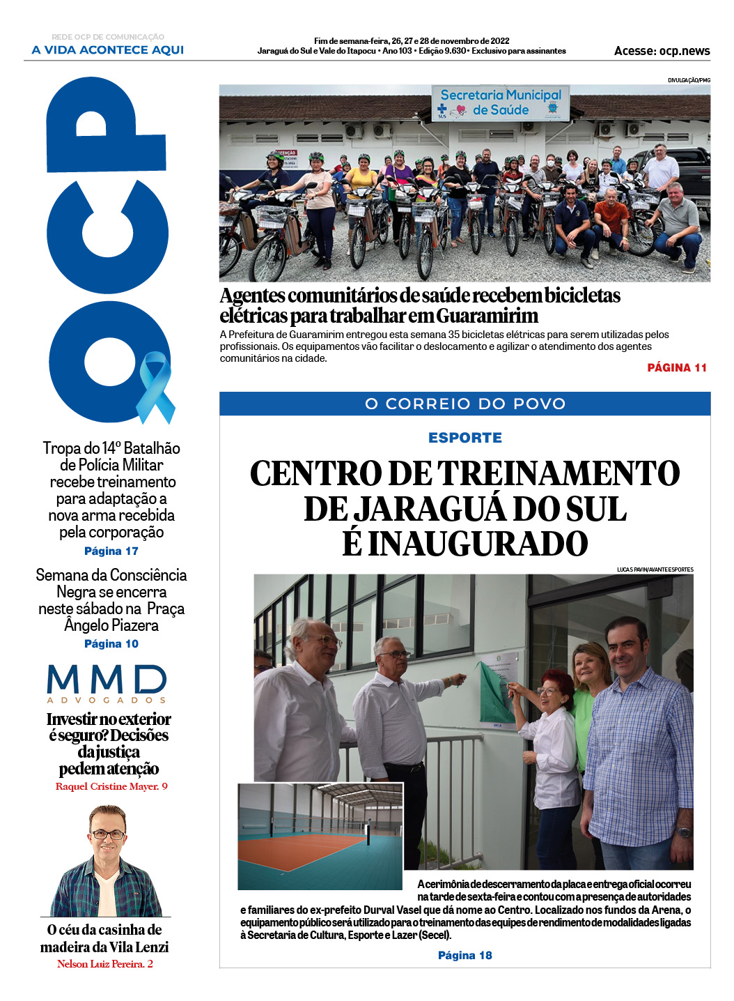 Jornal Digital O Correio do Povo edição 261122