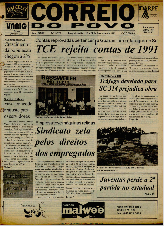 Jornal Digital O Correio do Povo edição 933729