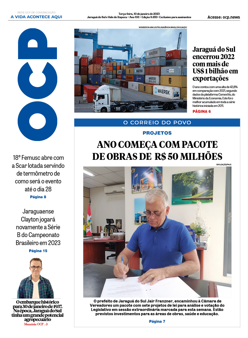 Jornal Digital O Correio do Povo edição 100123