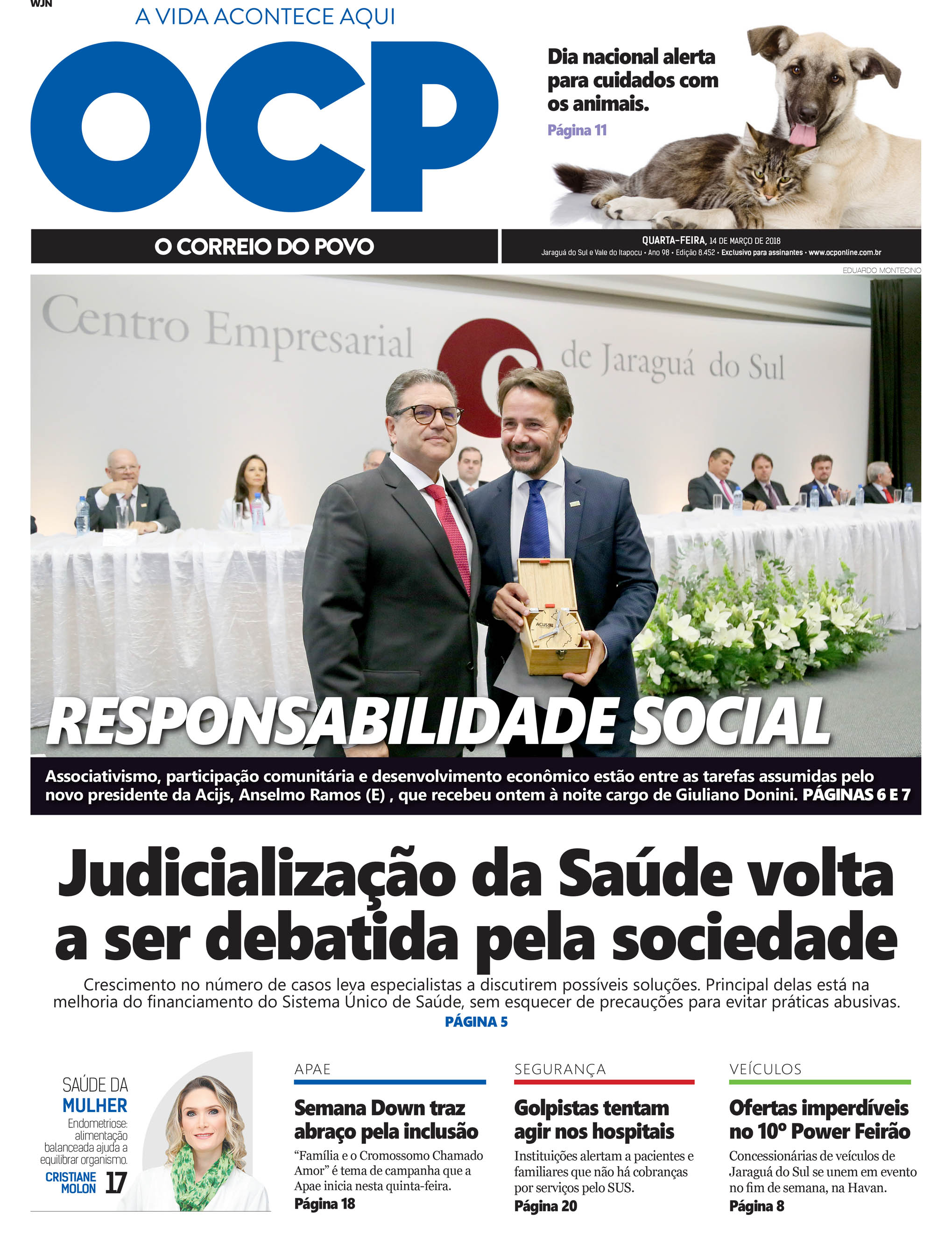Jornal Digital O Correio do Povo edição 140318