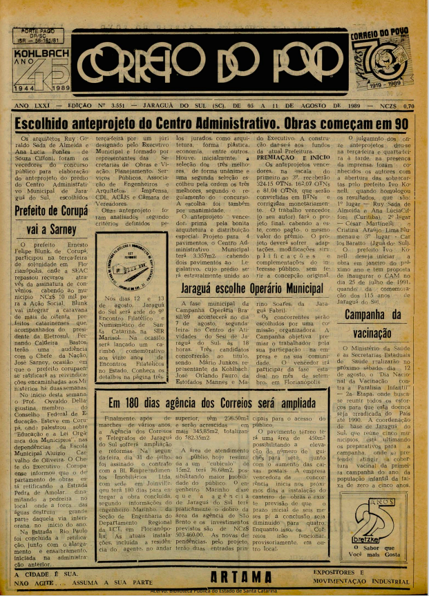 Jornal Digital O Correio do Povo edição 893551
