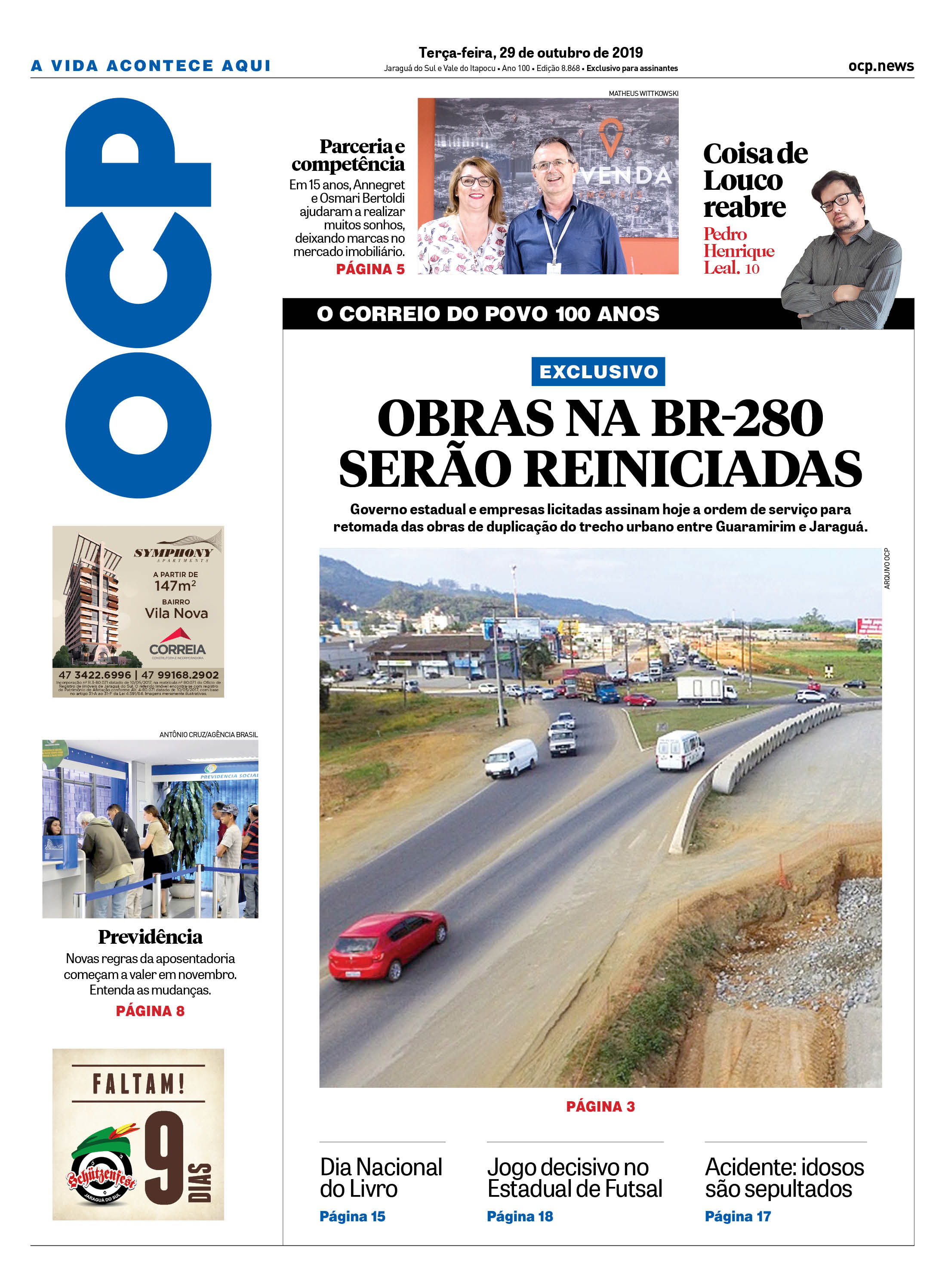 Jornal Digital O Correio do Povo edição 291019