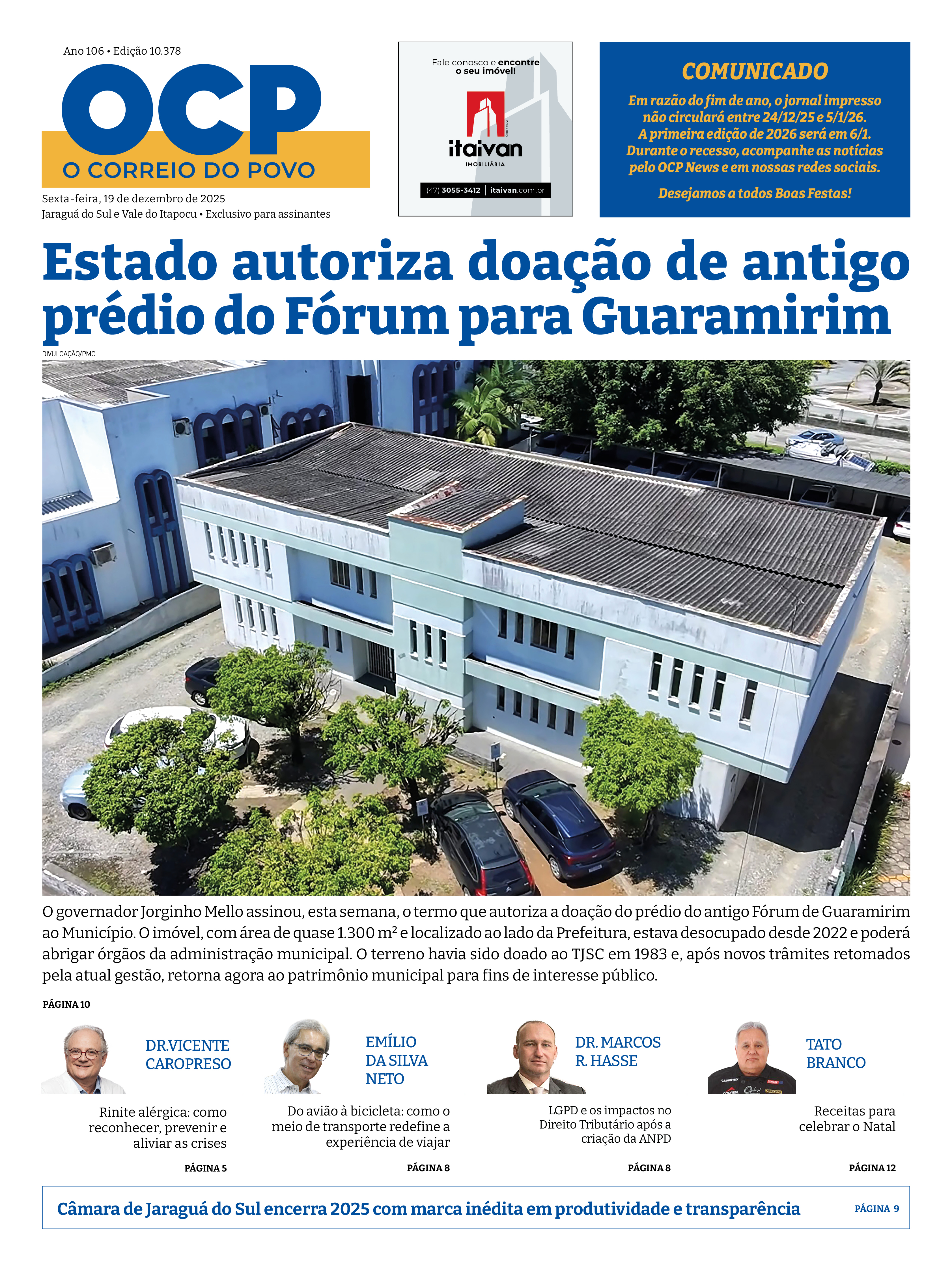 Jornal Digital O Correio do Povo edição 191225