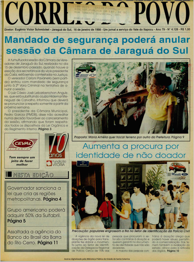 Jornal Digital O Correio do Povo edição 984128