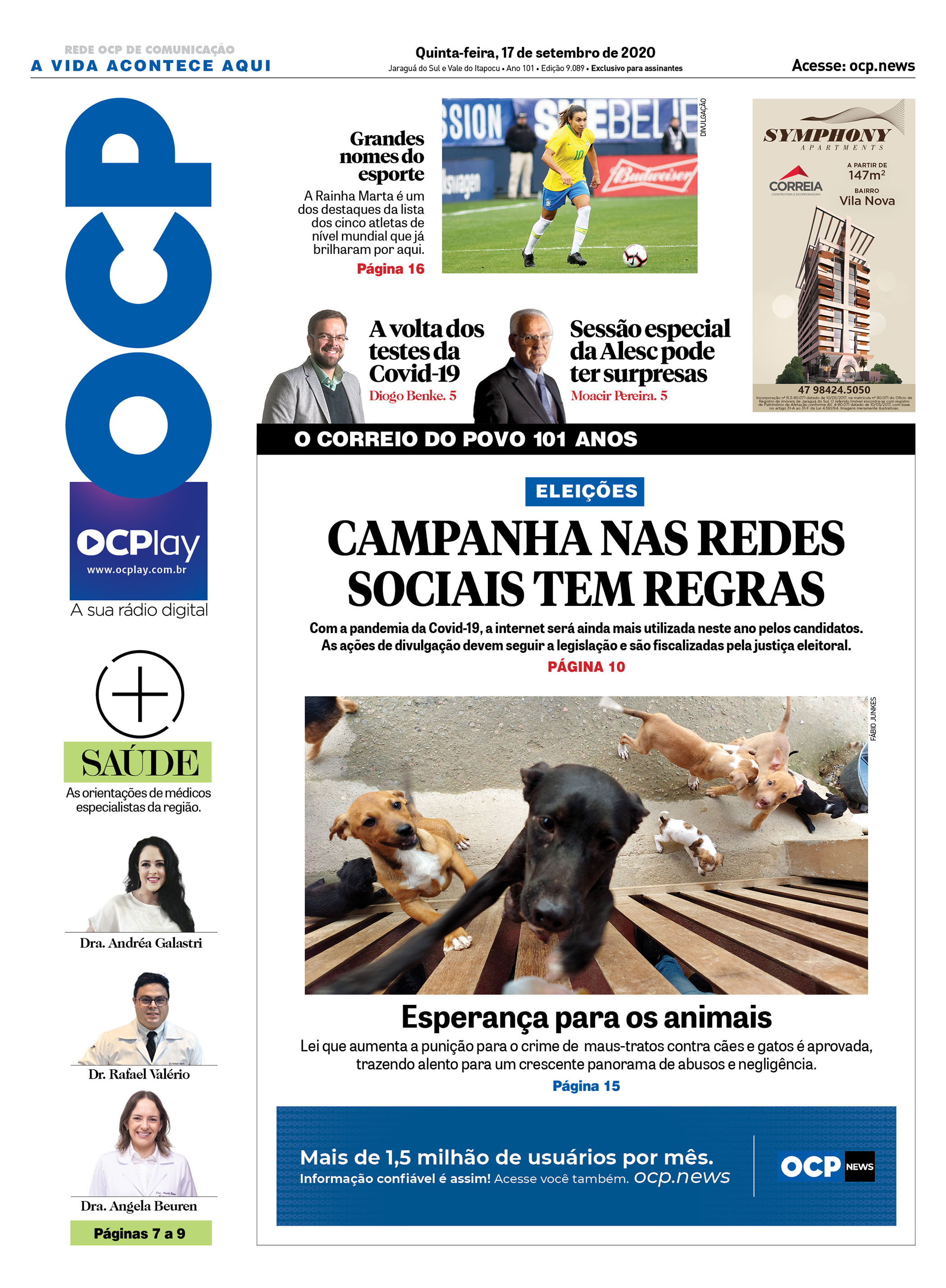 Jornal Digital O Correio do Povo edição 170920