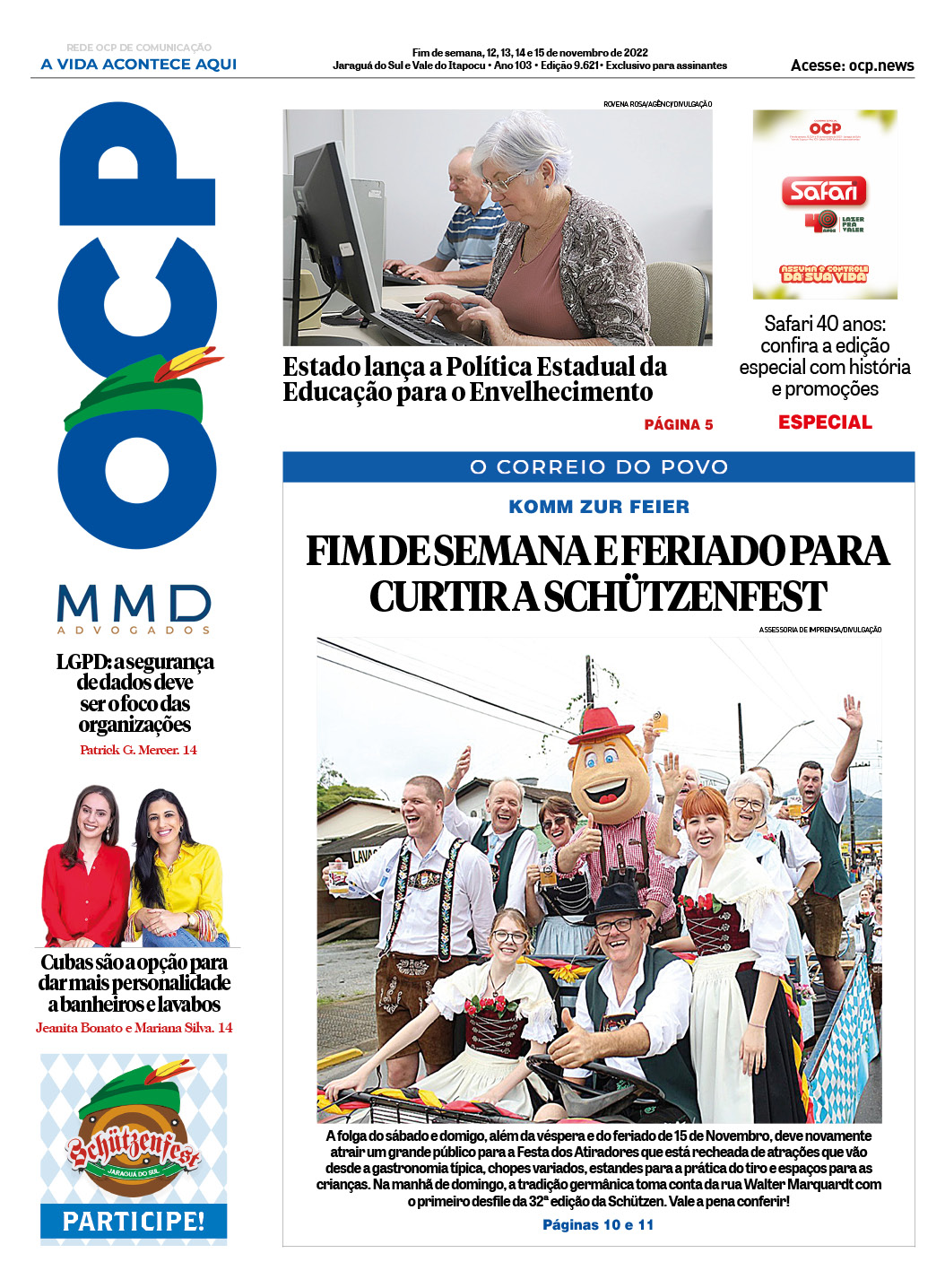 Jornal Digital O Correio do Povo edição 121122