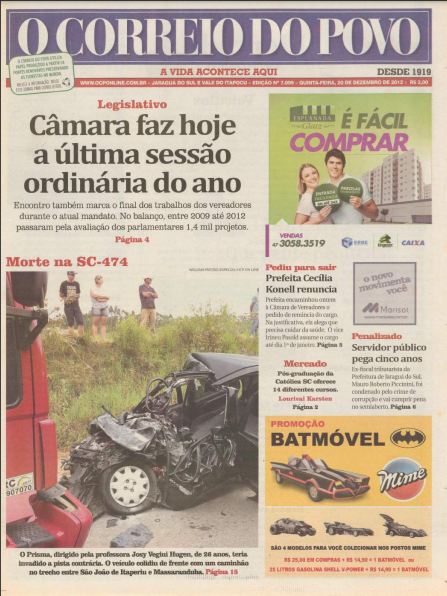Jornal Digital O Correio do Povo edição 7099
