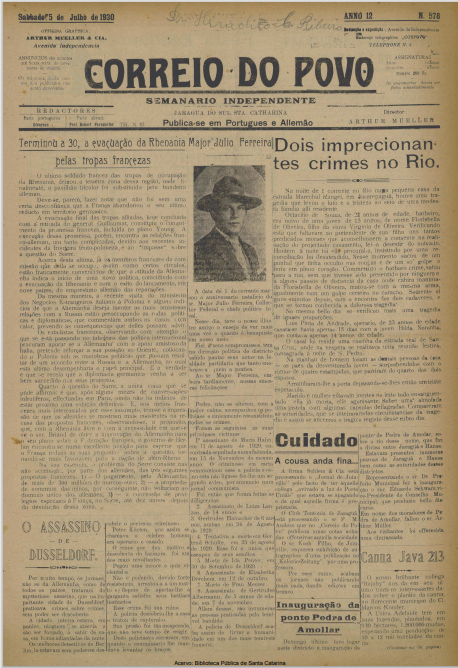 Jornal Digital O Correio do Povo edição 130578