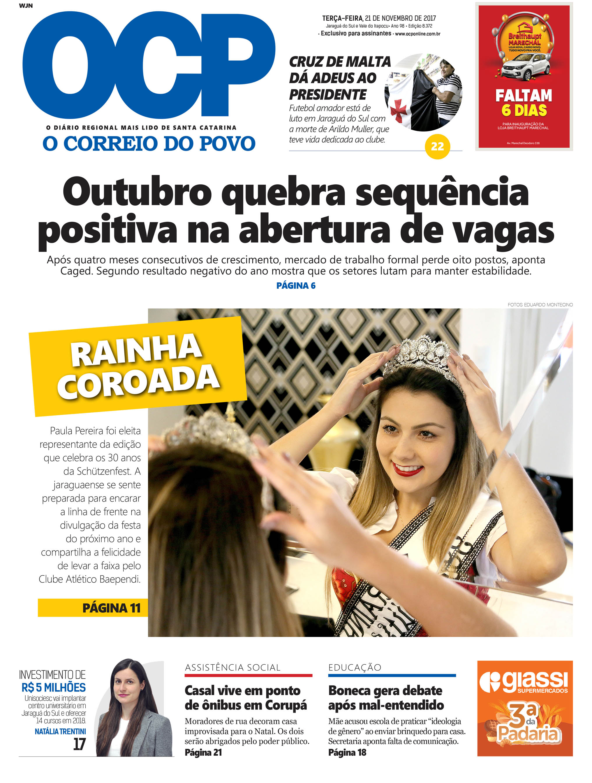 Jornal Digital O Correio do Povo edição 211117