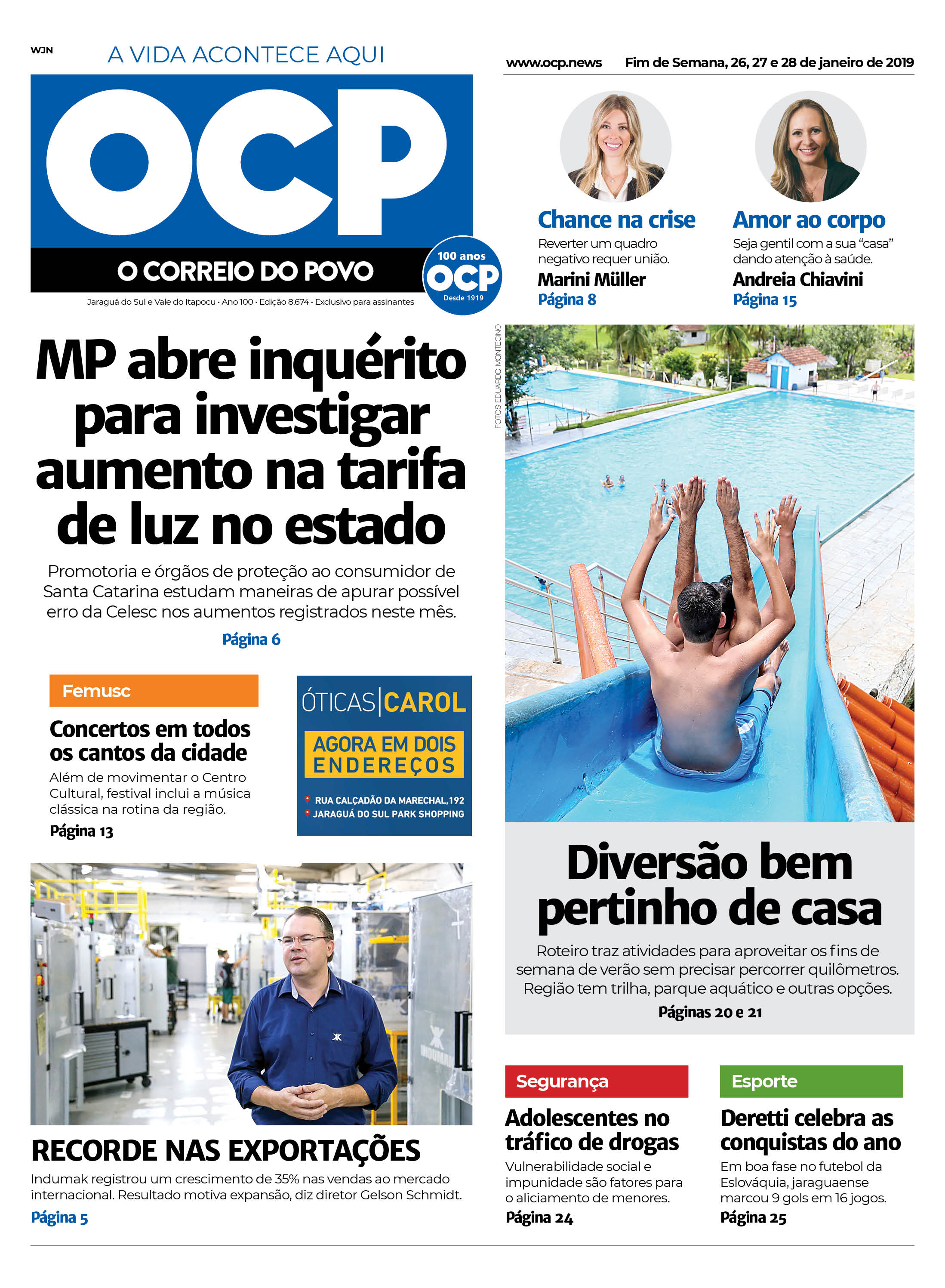 Jornal Digital O Correio do Povo edição 260119