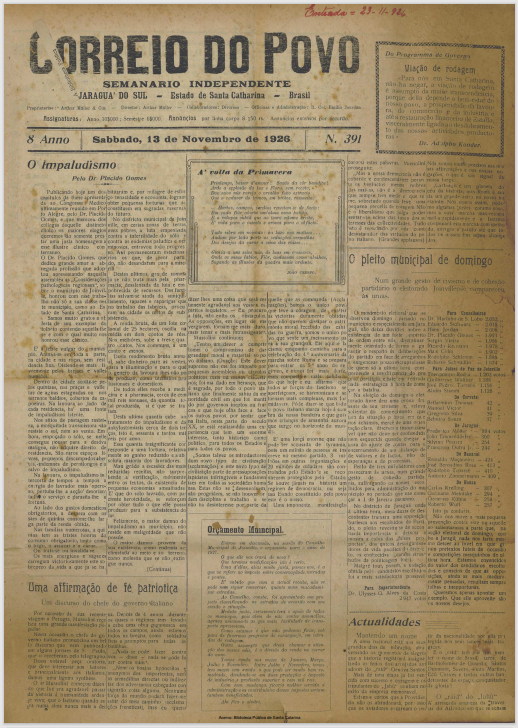 Jornal Digital O Correio do Povo edição 126391