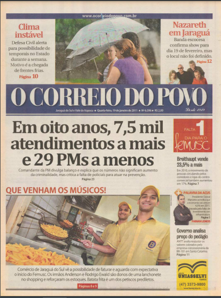 Jornal Digital O Correio do Povo edição 6596