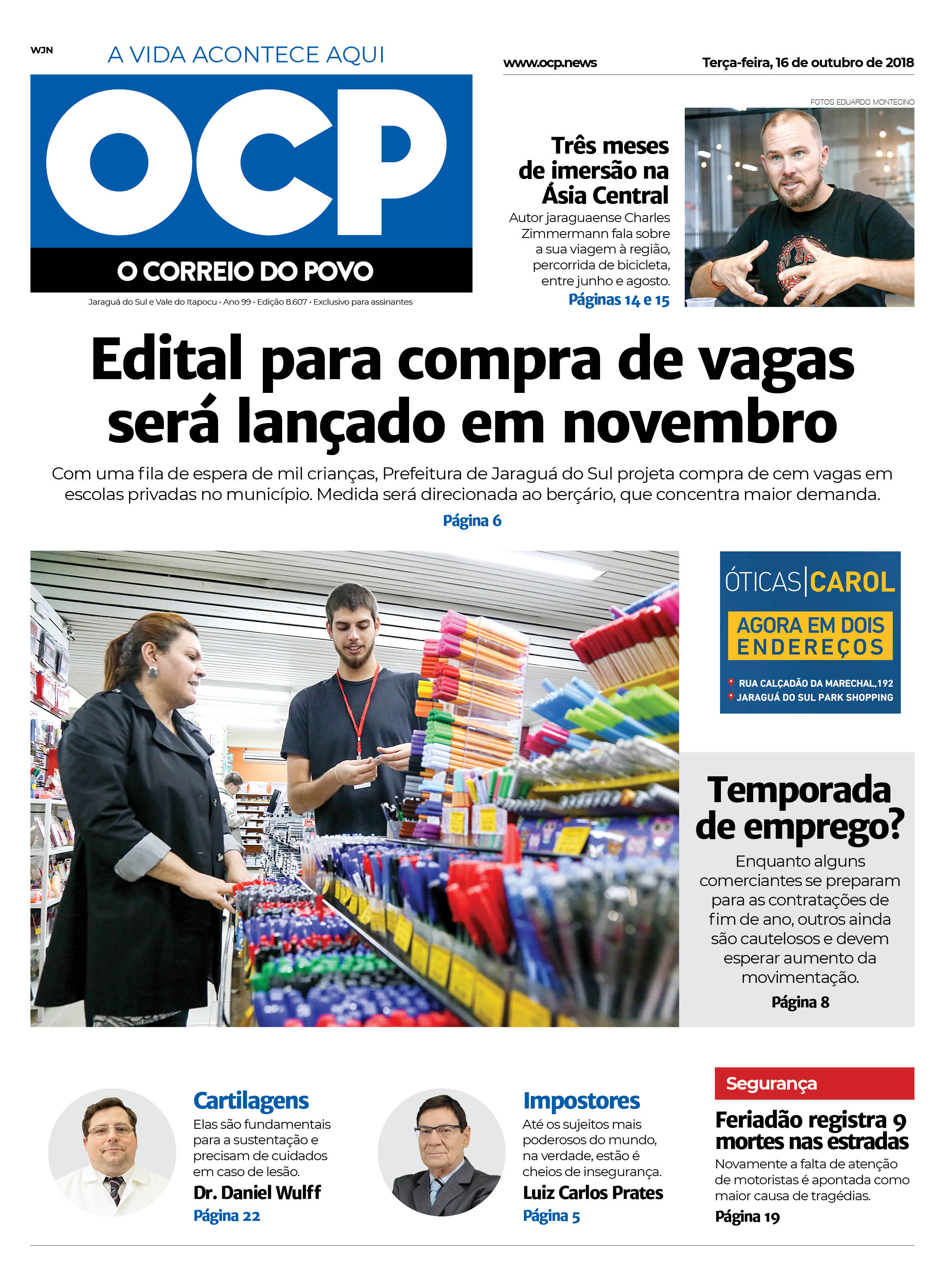 Jornal Digital O Correio do Povo edição 161018