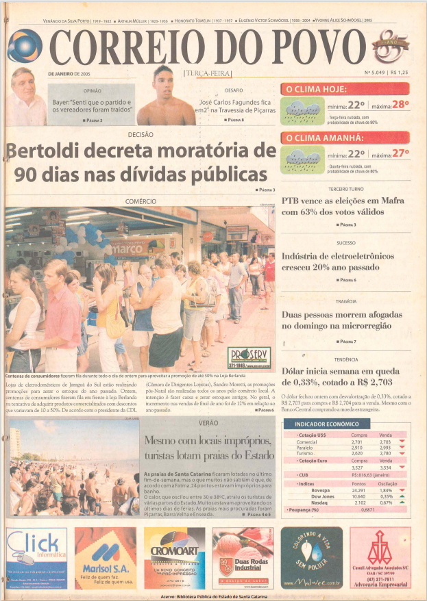 Jornal Digital O Correio do Povo edição 55049