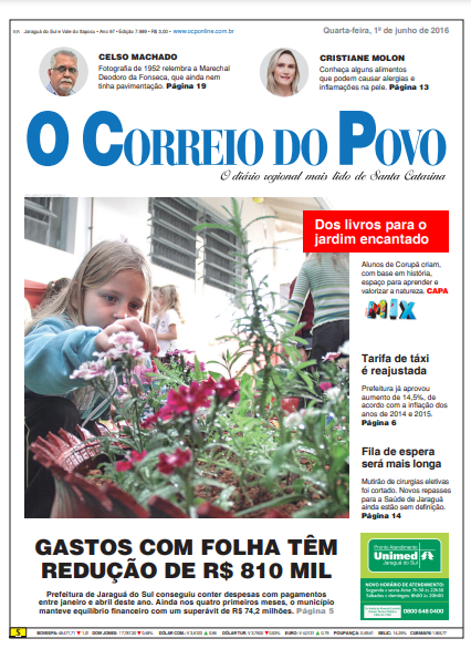 Jornal Digital O Correio do Povo edição 7989