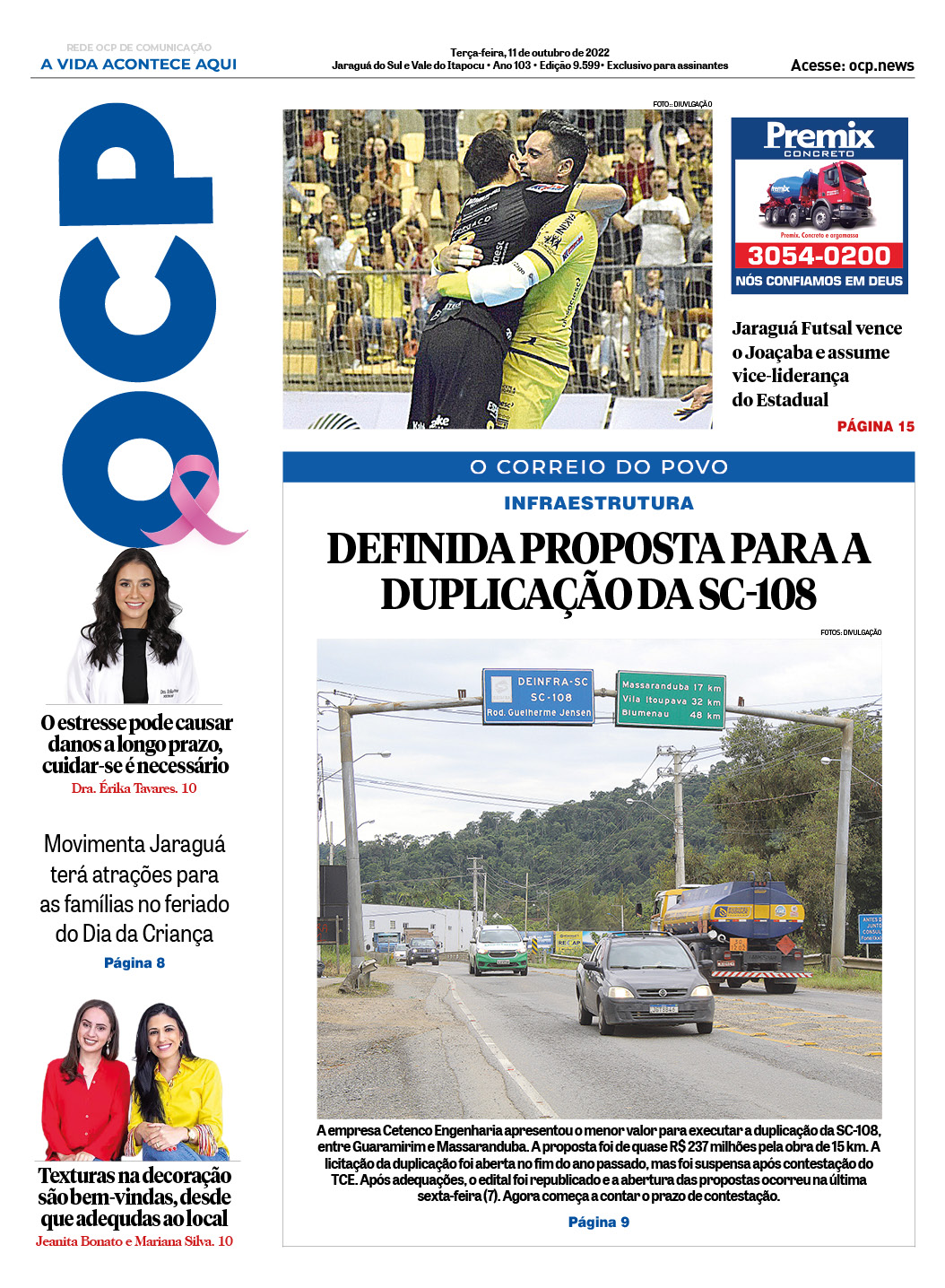 Jornal Digital O Correio do Povo edição 111022