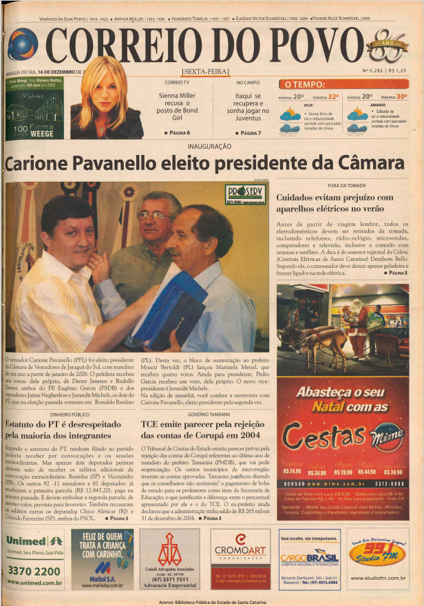 Jornal Digital O Correio do Povo edição 55292