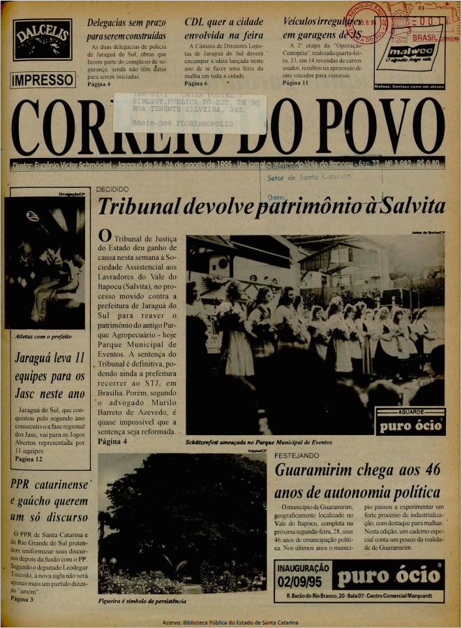 Jornal Digital O Correio do Povo edição 953982