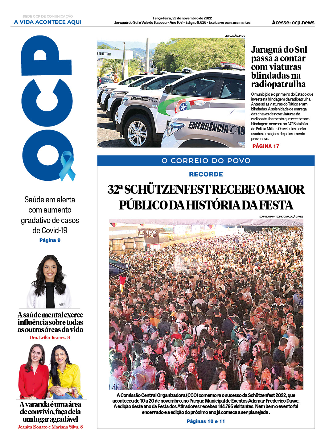 Jornal Digital O Correio do Povo edição 221122