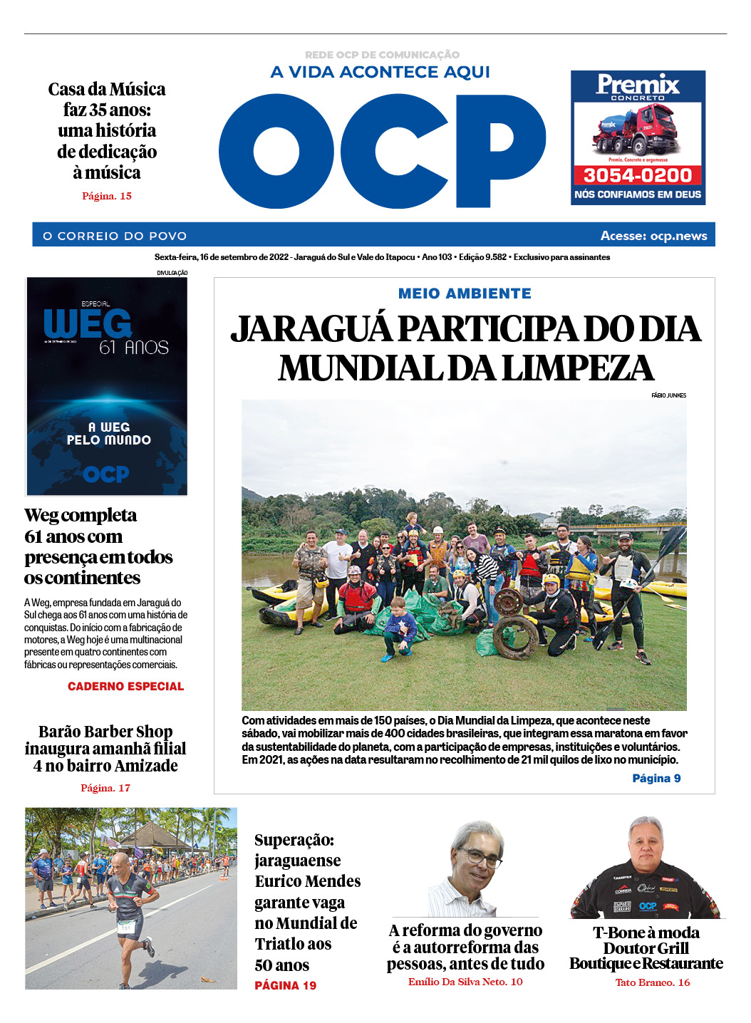 Jornal Digital O Correio do Povo edição 160922
