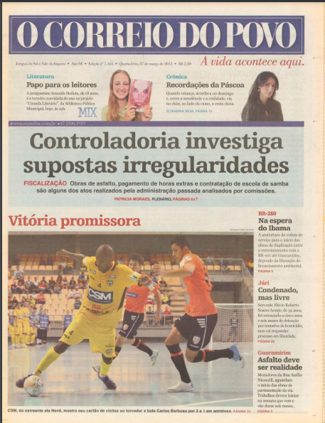 Jornal Digital O Correio do Povo edição 7165