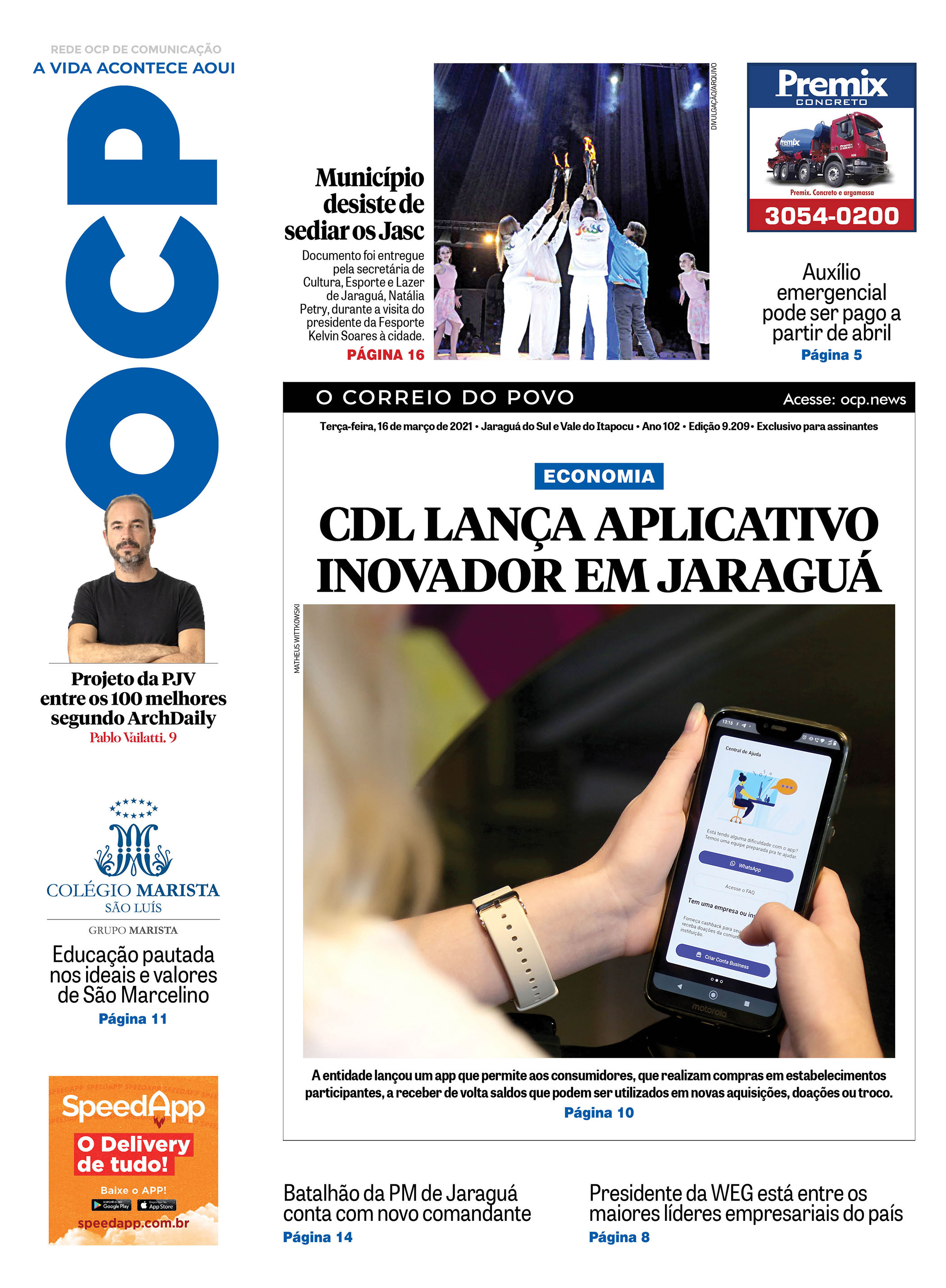 Jornal Digital O Correio do Povo edição 160321
