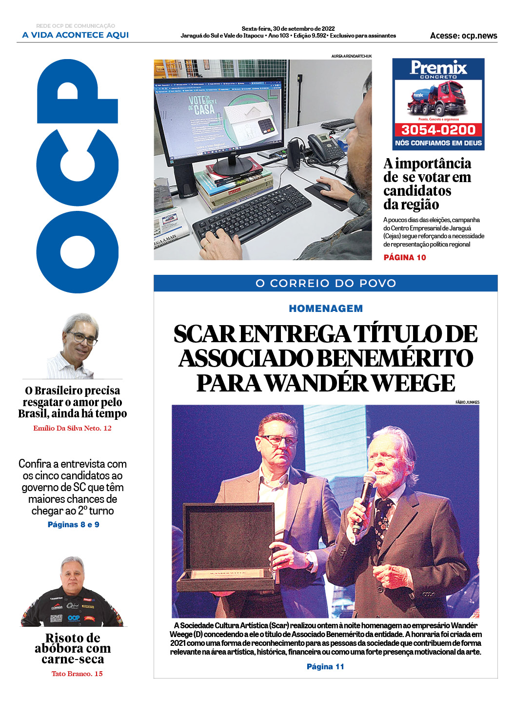 Jornal Digital O Correio do Povo edição 300922
