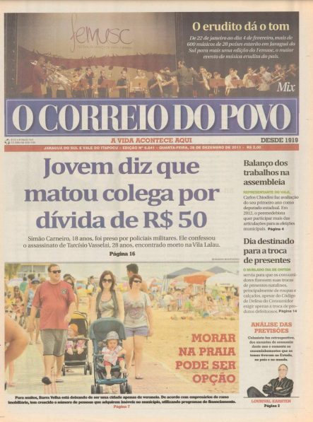 Jornal Digital O Correio do Povo edição 6841
