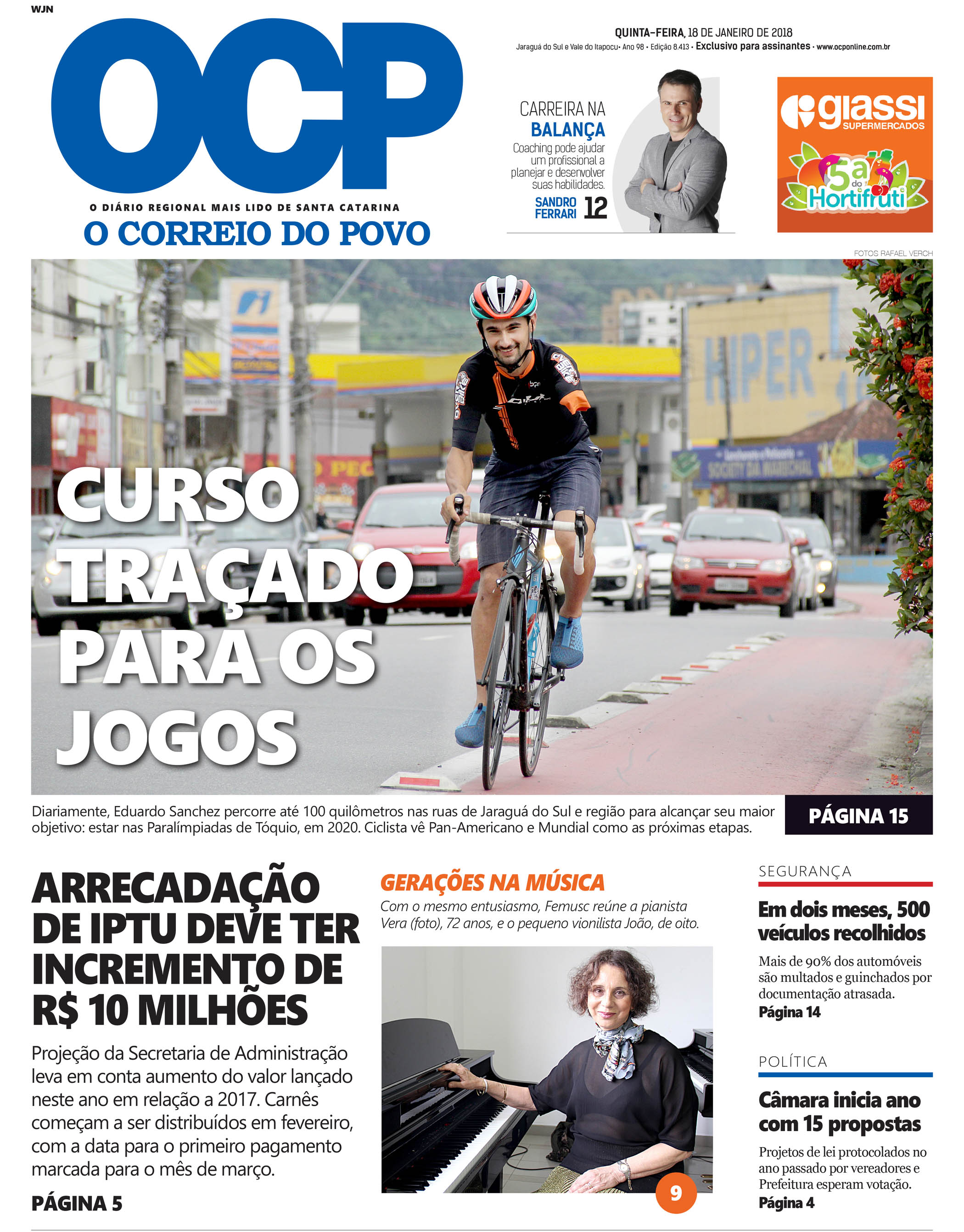 Jornal Digital O Correio do Povo edição 180118