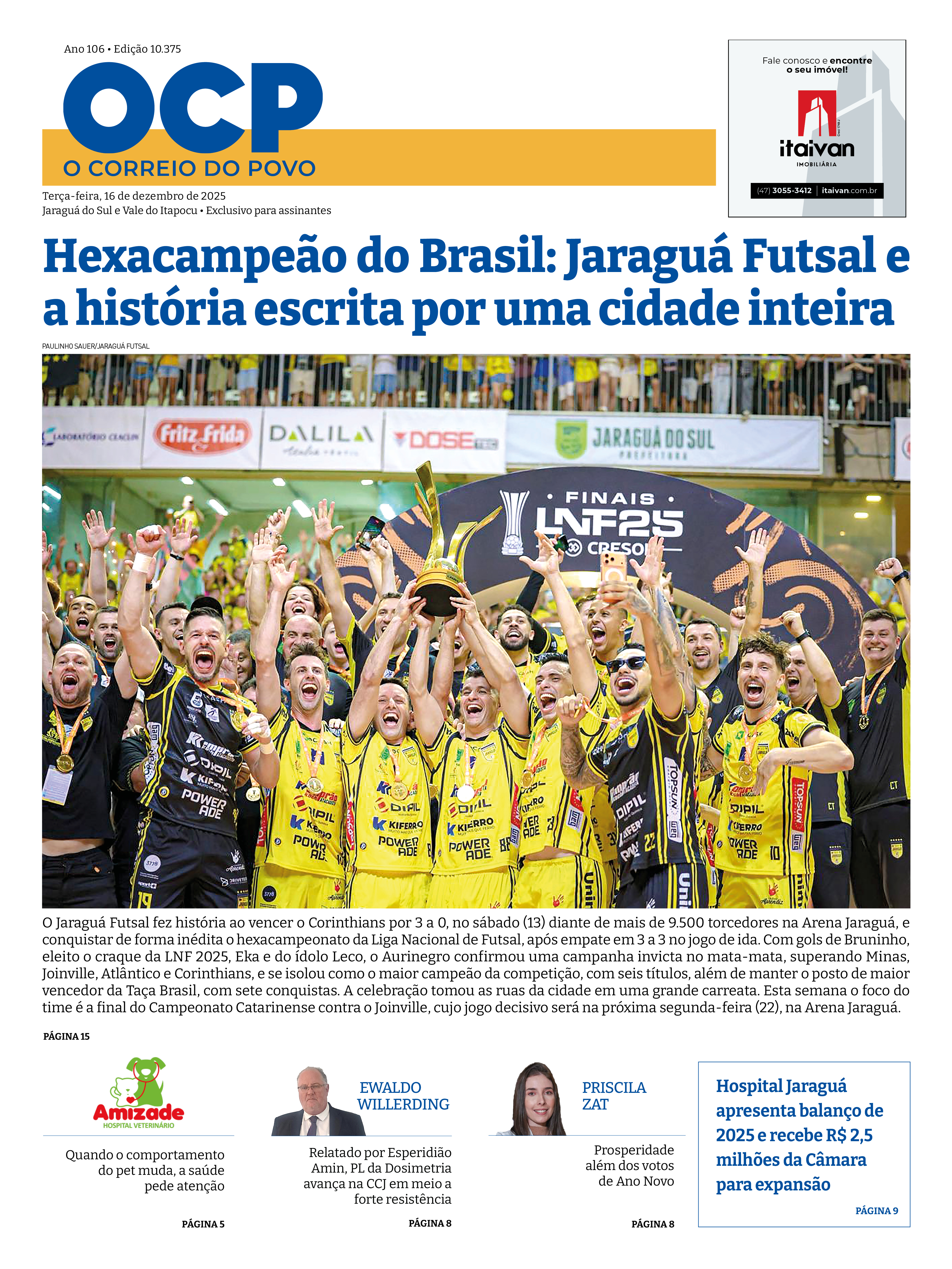 Jornal Digital O Correio do Povo edição 161225