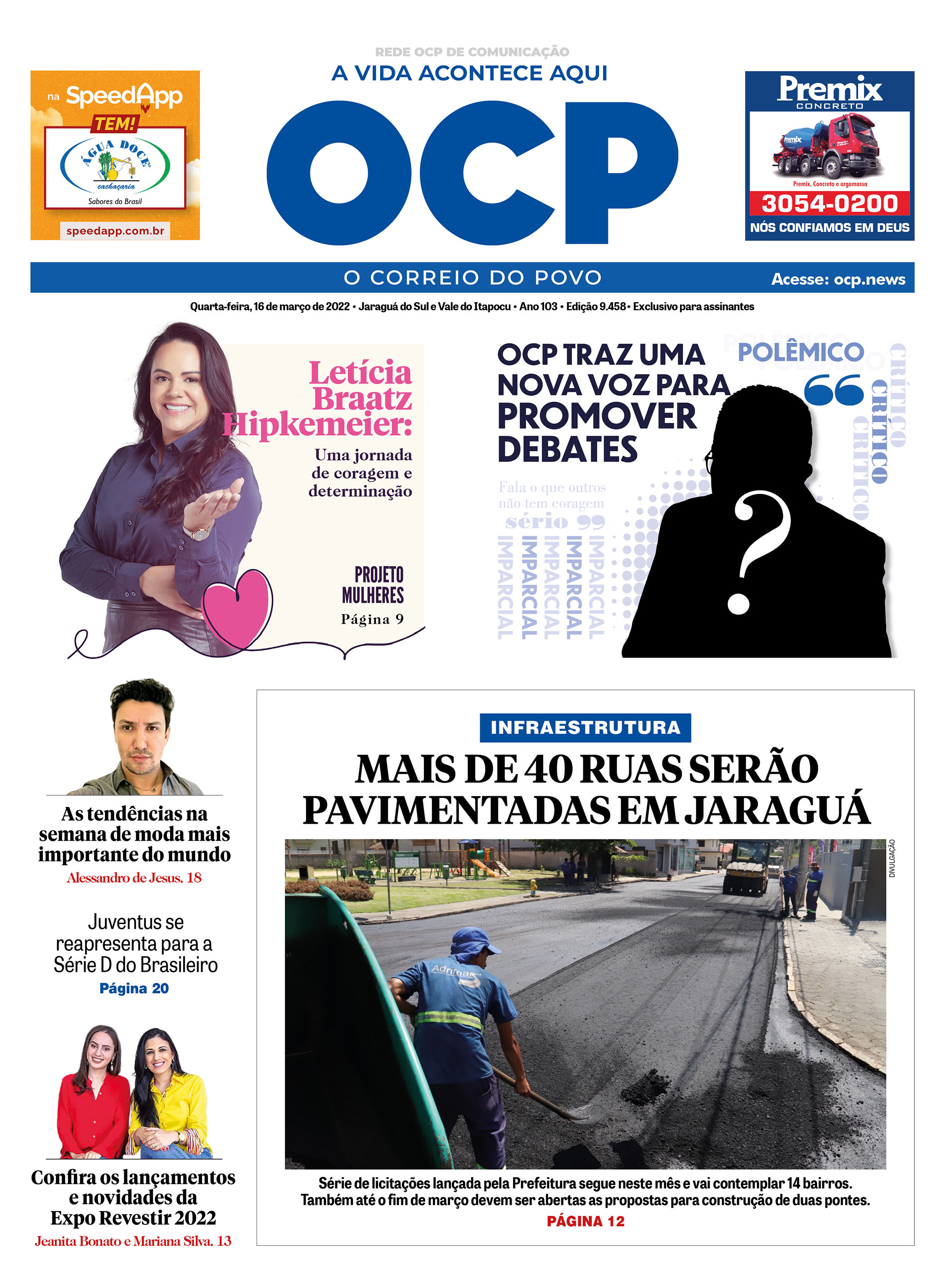 Jornal Digital O Correio do Povo edição 160322