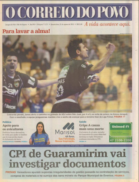 Jornal Digital O Correio do Povo edição 7271