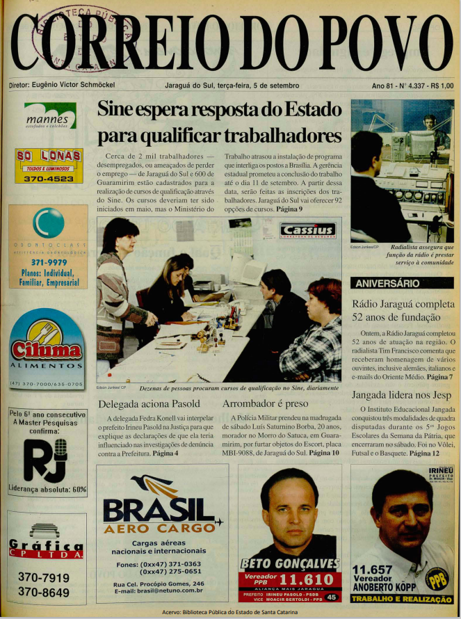 Jornal Digital O Correio do Povo edição 204337