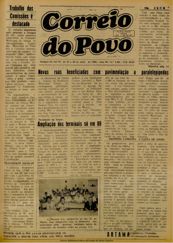 Jornal Digital O Correio do Povo edição 883481
