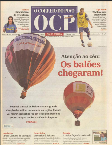 Jornal Digital O Correio do Povo edição 7289