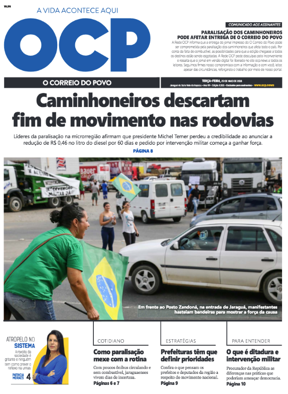 Jornal Digital O Correio do Povo edição 290518