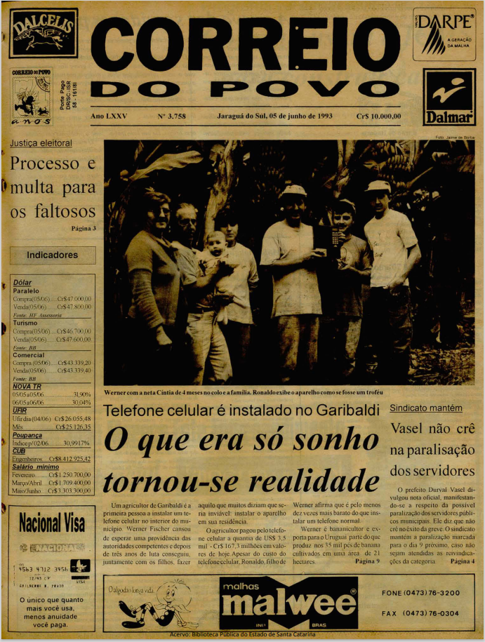 Jornal Digital O Correio do Povo edição 933758