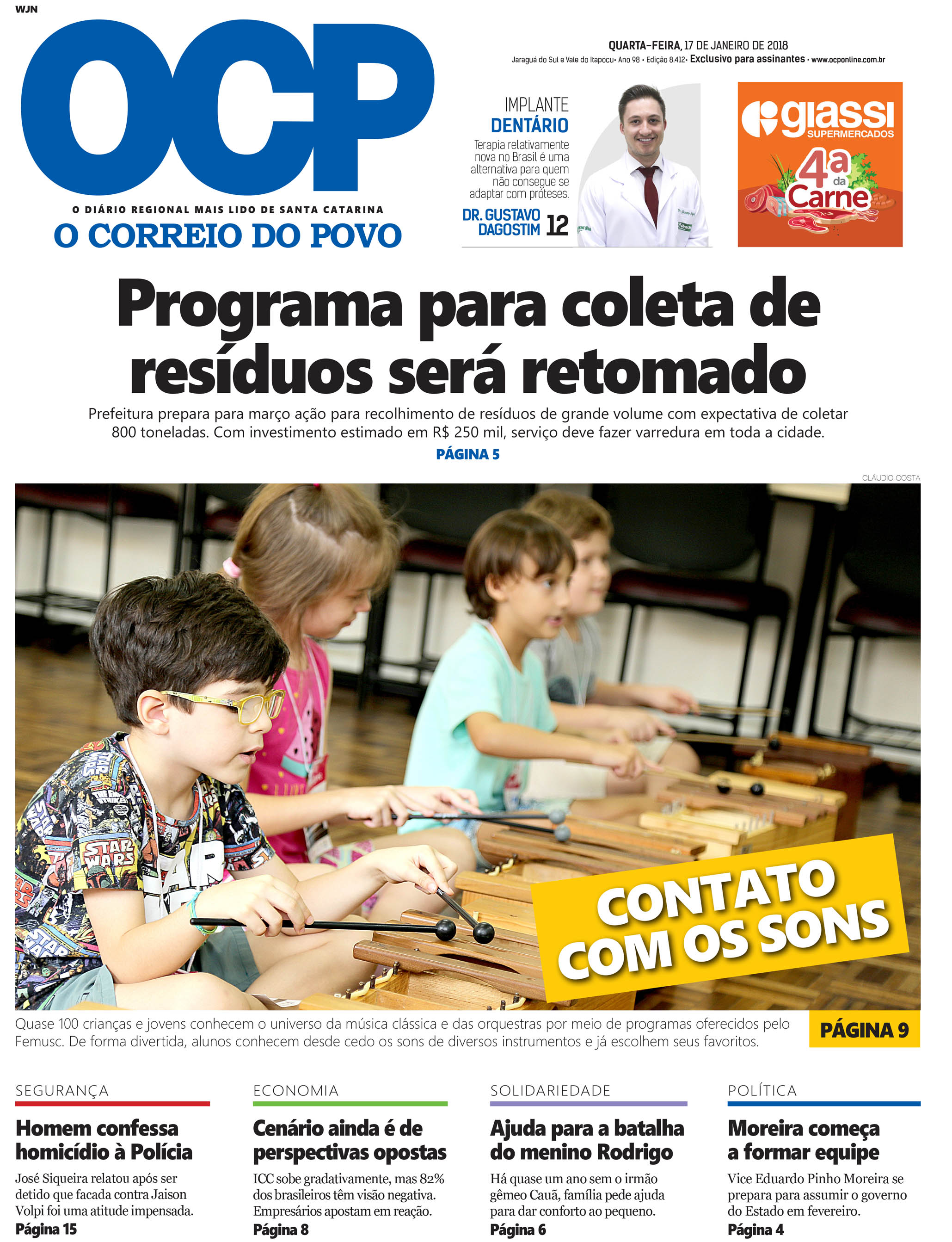 Jornal Digital O Correio do Povo edição 170118