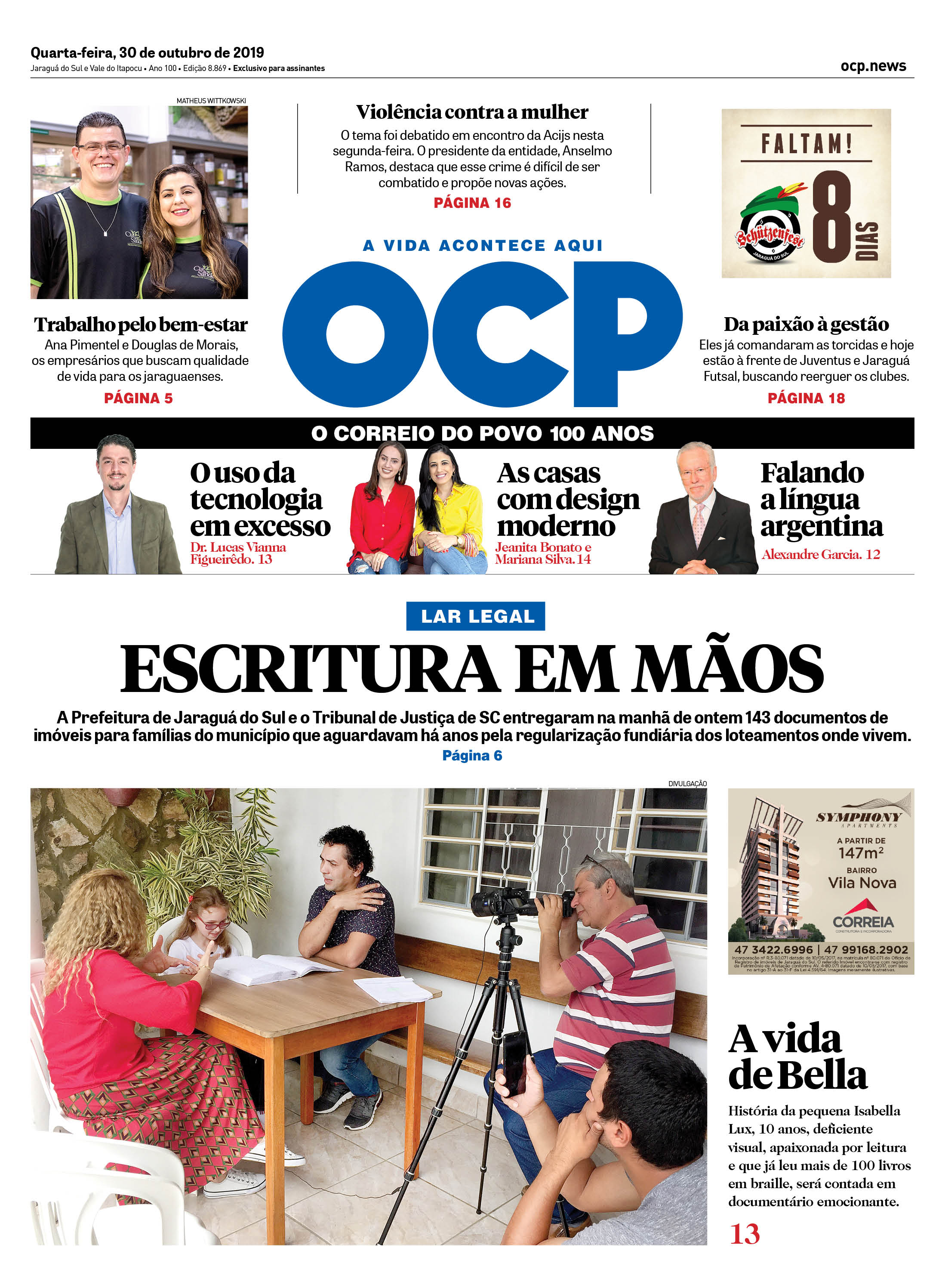 Jornal Digital O Correio do Povo edição 301019