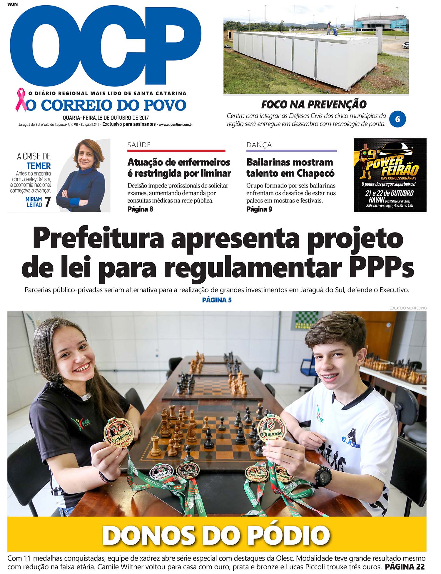 Jornal Digital O Correio do Povo edição 181017