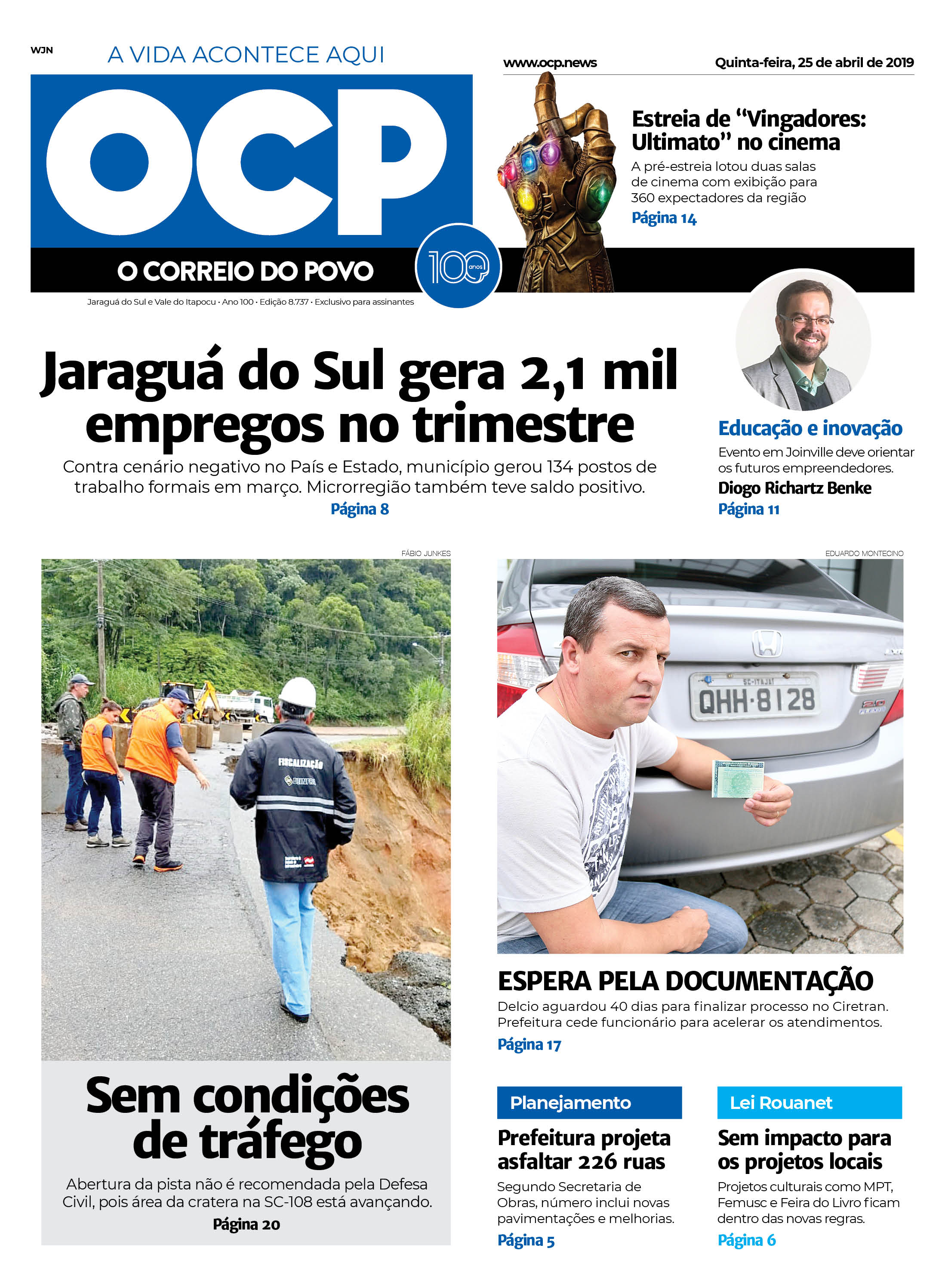 Jornal Digital O Correio do Povo edição 250419