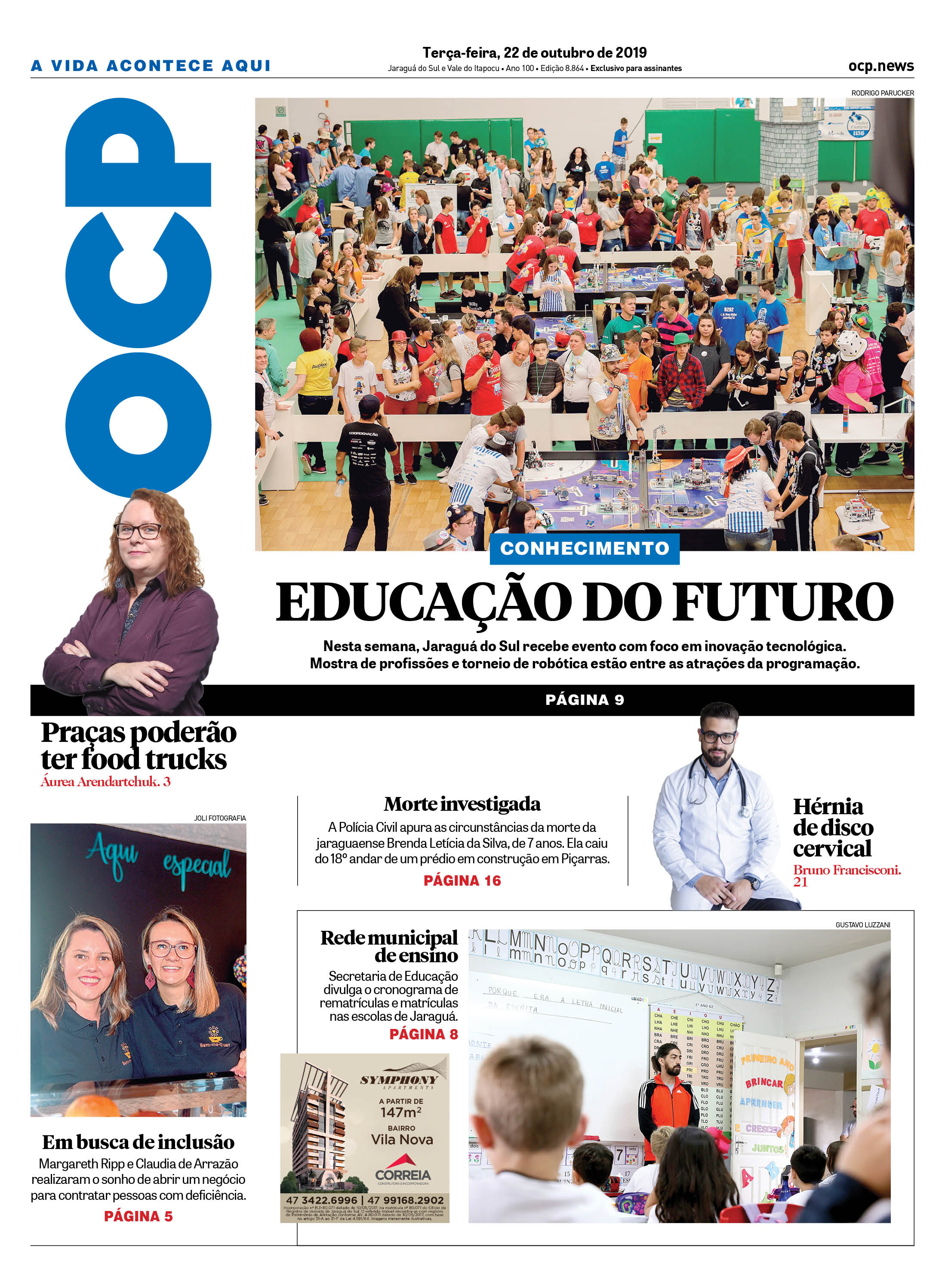 Jornal Digital O Correio do Povo edição 221019
