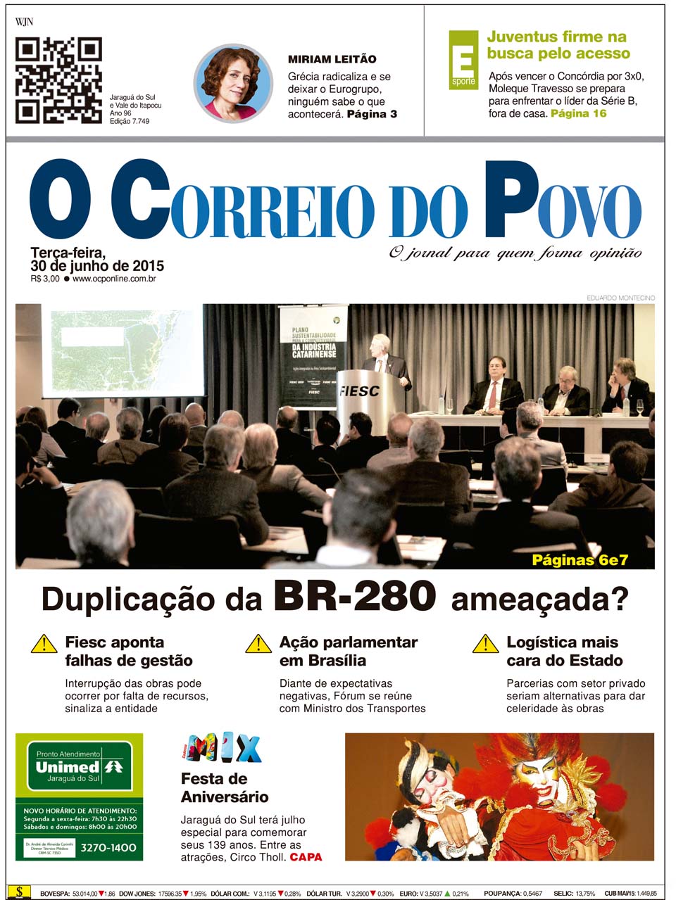 Jornal Digital O Correio do Povo edição 7749
