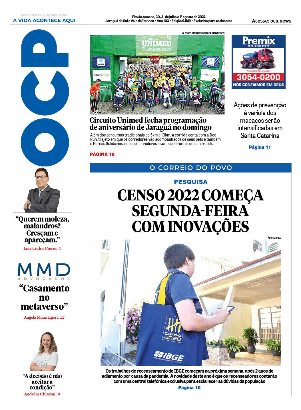 Jornal Digital O Correio do Povo edição 300722