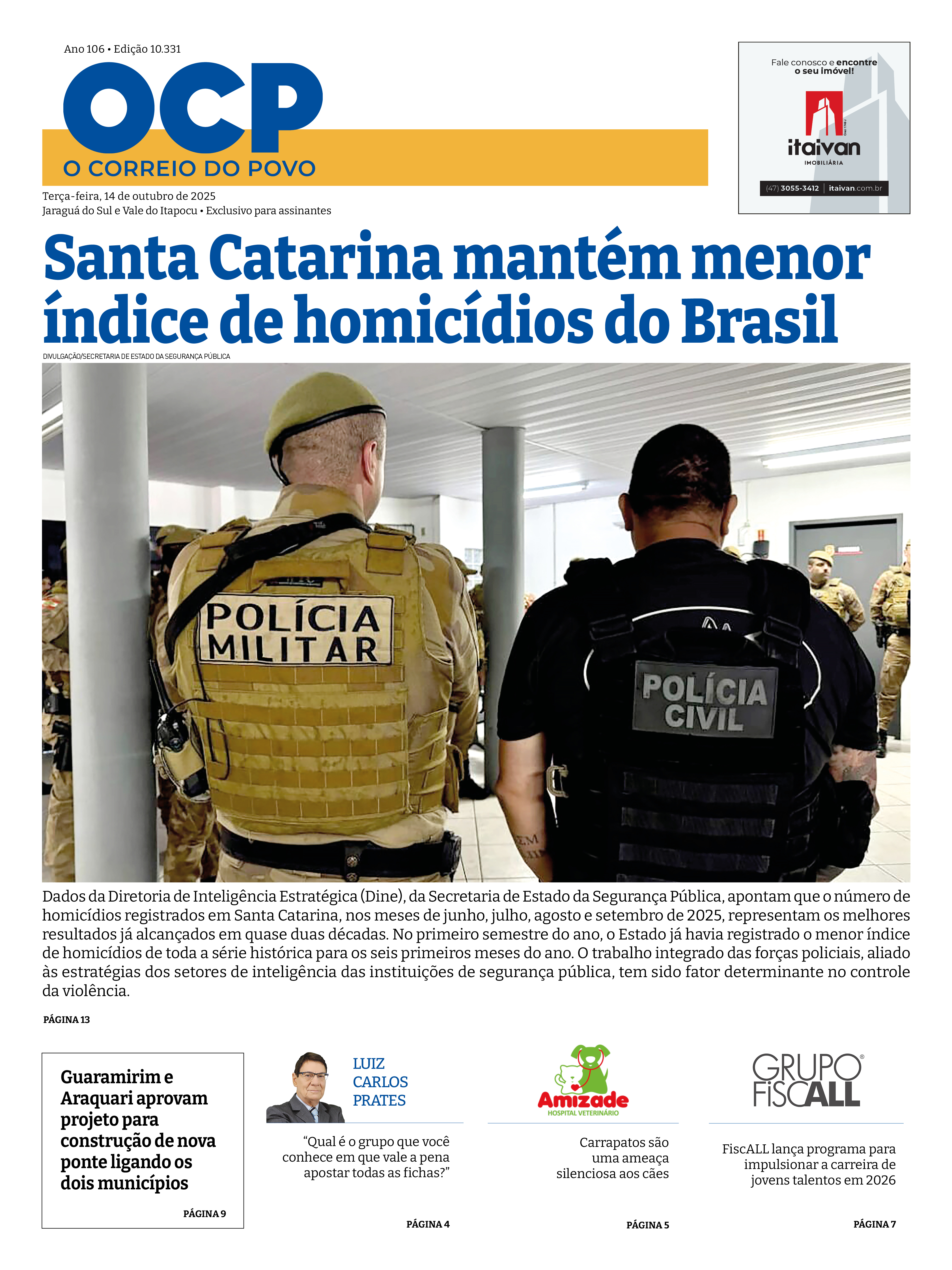 Jornal Digital O Correio do Povo edição 141025