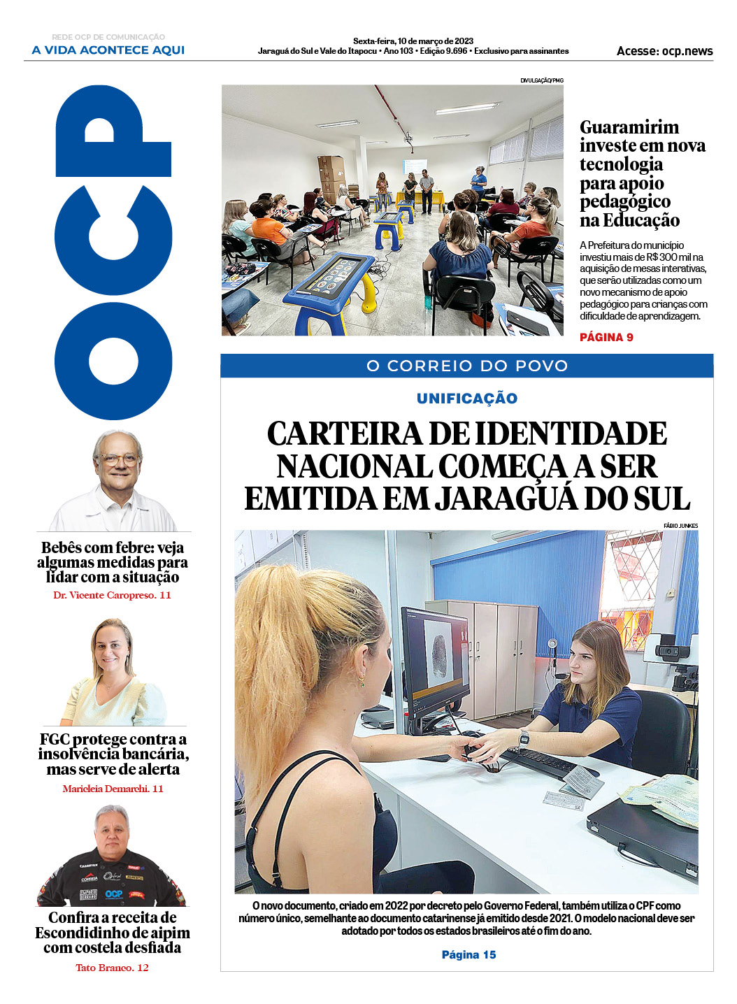 Jornal Digital O Correio do Povo edição 100323
